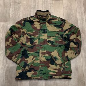 Mens All Son Surplus Brand‎ Camo Full Zip Military Jacket